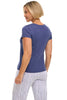 Cotton Slub V-Neck Tee