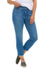 Stretch Denim Capri Jean