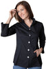 Habitat Clothes Sculpted Collar Perfect Tunic, Fall Winter Women's Shirts Woven