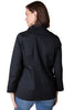 Habitat Clothes Sculpted Collar Perfect Tunic, Fall Winter Women's Shirts Woven