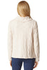 Habitat Clothes Sunburst Knit Cowl, Fall Winter Women's Shirts Knit. Dove.