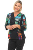 Parsley & Sage Bebe V Top, Fall Winter Women's Shirts Knit. Multi.