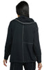 Olivia Essential Layer Cool Cowl, Fall Winter Women's Shirts Knit. Black.