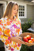 Crinkled Cotton Sunflower Jacket