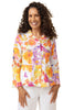 Crinkled Cotton Sunflower Jacket