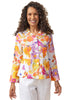 Crinkled Cotton Sunflower Jacket