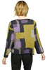 Olivia Collage Swing Sweater, Fall Winter Women's Sweaters. Moss.