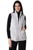 Habitat Clothes Sherpa Zip Vest, Fall Winter Women's Outerwear