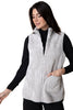 Habitat Clothes Sherpa Zip Vest, Fall Winter Women's Outerwear