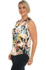 Frill Neck Challis Top