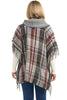 Tartan Cowl Poncho
