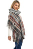 Tartan Cowl Poncho