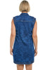 Denim Floral Dress