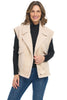 Tribal Sherpa Snap Vest, Fall Winter Women's Outerwear