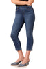 Audrey Stretch Denim Straight Crop