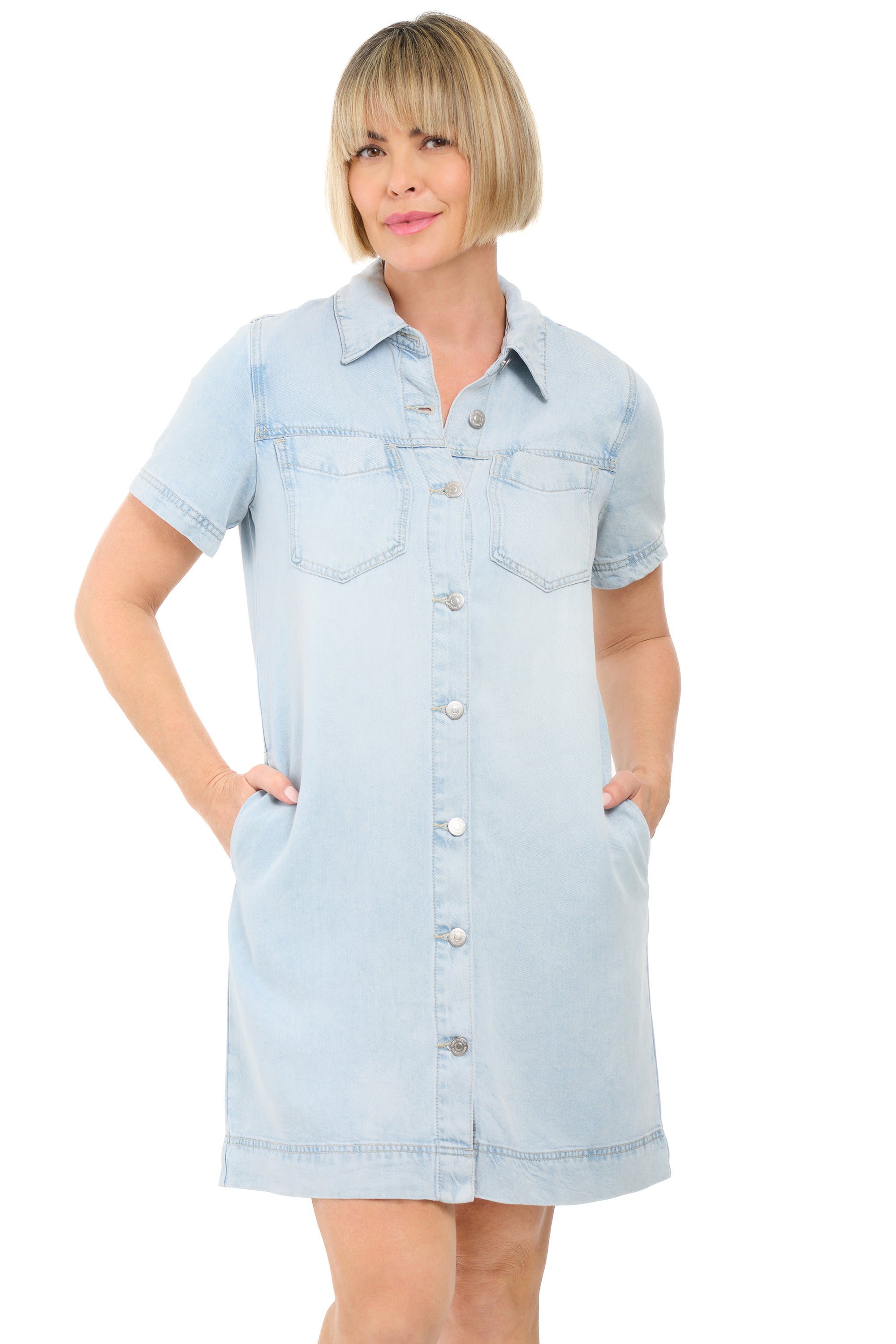 soft denim shirt dress Women's L.L. Bean Heritage Washed Denim Shirt Dress