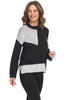 Foil Chip Off The Block Double Knit Sweater, Fall Winter Women's Sweaters