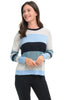 Foil By the Rules Striped Sweater, Fall Winter Women's Sweaters. Arctic Marl Mix.