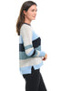 Foil By the Rules Striped Sweater, Fall Winter Women's Sweaters. Arctic Marl Mix.