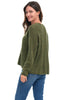 Foil Evergreen Sweater, Fall Winter Women's Sweaters. Conifer.