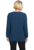 Avalin Scoop Neck Sweater, Fall Winter Women's Sweaters. Navy.