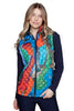 Claire des Jardins All Warm & Cozy Quilted Vest, Fall Winter Women's Outerwear