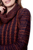 Two Tone Cable Sweater