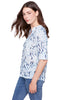 Brushstroke Gauze Blouse