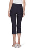 Stretch Twill Cuffed Capri