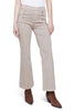 Charlie B Button Trimmed Flare Twill Jean, Fall Winter Women's Pants