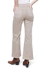 Charlie B Button Trimmed Flare Twill Jean, Fall Winter Women's Pants