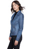 Charlie B Faux Suede Vintage Jacket, Fall Winter Women's Outerwear