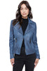 Charlie B Faux Suede Vintage Jacket, Fall Winter Women's Outerwear