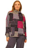 Chalet Zinnia Fleece Sweater, Fall Winter Women's Shirts Knit