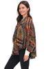 Rapti Reversible Cashmere Shawl, Fall Winter Accessories. Desert Sunset.