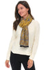 Rapti Cashmere Scarf, Fall Winter Accessories. Golden Tapestry.