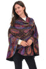 Rapti Reversible Cashmere Shawl, Fall Winter Accessories. Ripe Berries.