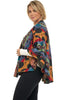 Rapti Reversible Cashmere Shawl, Fall Winter Accessories. Floral Fantasy.
