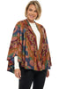 Rapti Reversible Cashmere Shawl, Fall Winter Accessories. Floral Fantasy.