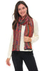 Rapti Cashmere Scarf, Fall Winter Accessories. Ruby.
