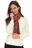 Rapti Cashmere Scarf, Fall Winter Accessories. Ruby.