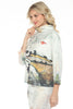 Inoah Home At Last Mock Neck, Fall Winter Women's Shirts Knit. Multi.