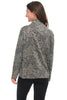 Trisha Tyler Medallion Print Reversible Top, Fall Winter Women's Shirts Knit. Lavender Multi.