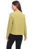 Trisha Tyler Your Best Angle Sweater, Fall Winter Women's Sweaters. Lime.