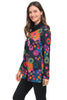 Trisha Tyler Dot to Dot Sweater, Fall Winter Women's Sweaters. Black Multi.