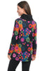 Trisha Tyler Dot to Dot Sweater, Fall Winter Women's Sweaters. Black Multi.