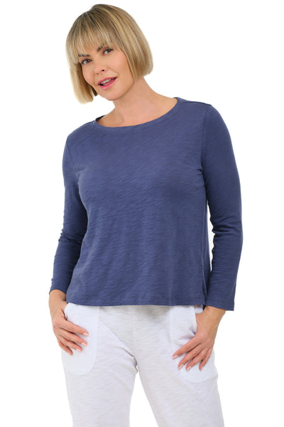 Cotton Slub Boxy Tee