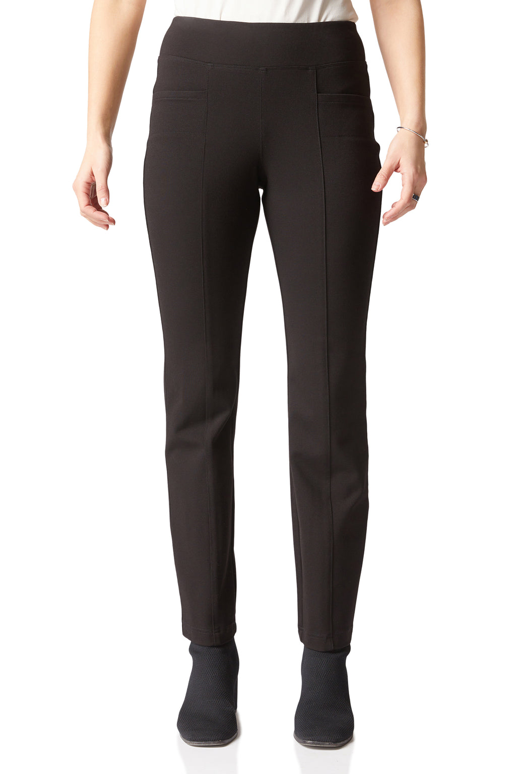 Luxe Ponte Seamed Pant