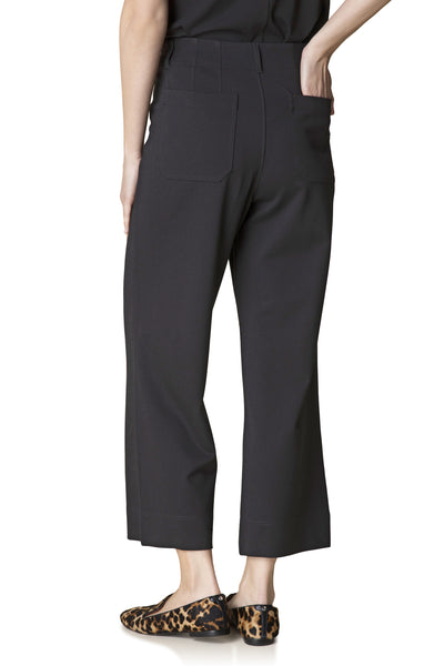 Habitat Clothes Luxe Ponte Flood Pant, Fall Winter Women's Pants