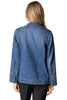 Habitat Clothes Stretch Denim Adventure Jacket, Spring Summer Women's Outerwear. Medium Denim